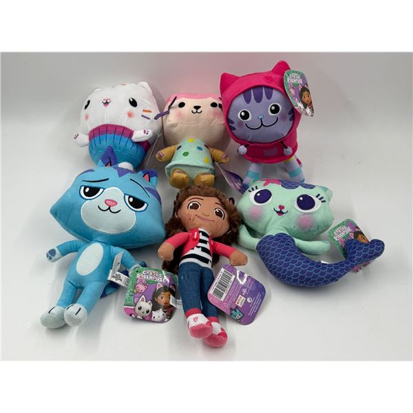 Lot of Gabby's Dollhouse Plushes