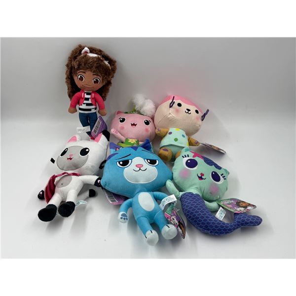 Lot of Gabby's Dollhouse Plushes