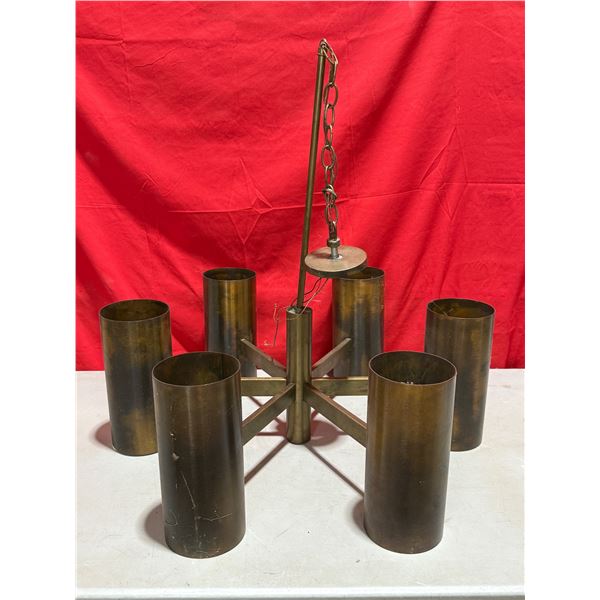 Large VTG Metal Lighting Fixture