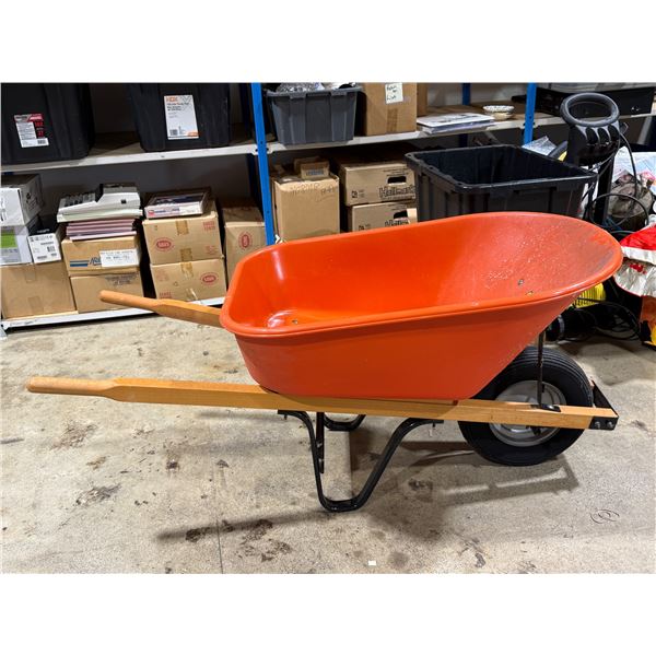 Bronco 6 Cubic Ft. Capacity Wheelbarrow