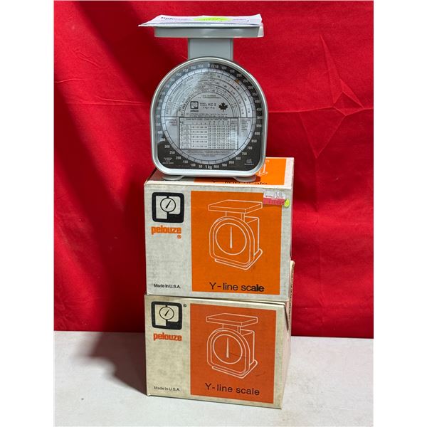 2 Pelouze Y-Line Scales Made in USA