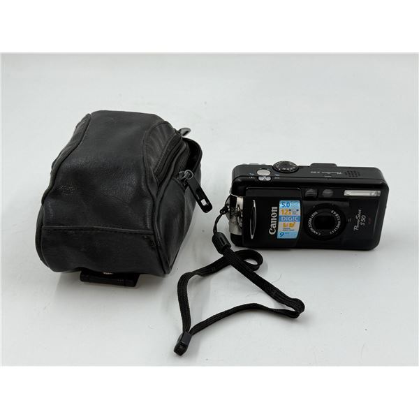Canon PowerShot S50 Camera w/ Case