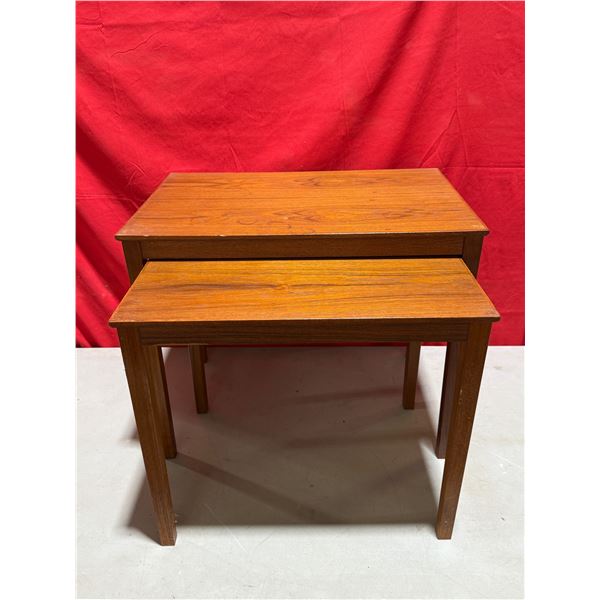 Wooden Nesting Tables (Set of 2)