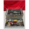 Image 1 : Lot Of Hand Tools In Aluminum Toolbox