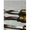 Image 4 : Lot Of VTG Wood Chisels (Set Of 4)