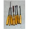 Image 1 : Lot Of VTG Wood Carving Gouges & Files