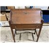Image 1 : VTG Wooden Roll Top Desk