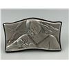 Image 1 : VTG Religious Silver Tone Plaque Madonna & Child (Ronzan Style)