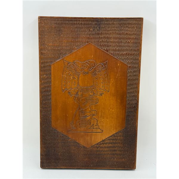 VTG Carved Wood Wall Plaque (Northwest Coast Style)