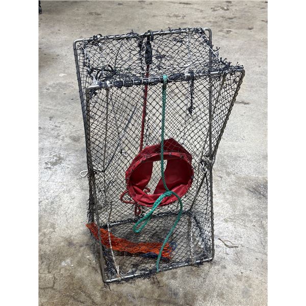 Wire Crab / Fishing Trap w/ Float