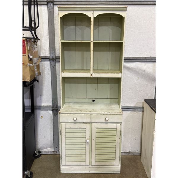 VTG Cottage Style Hutch Cabinet