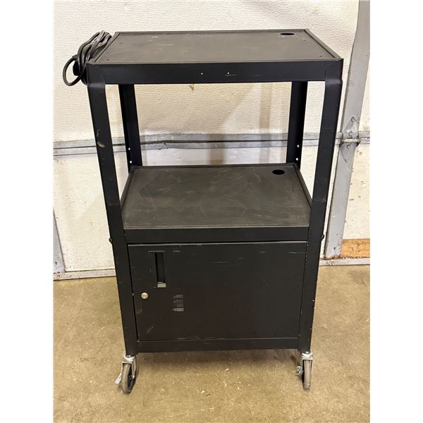 Rolling Metal Utility Cart / AV Cart