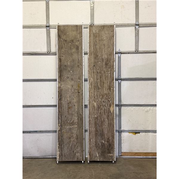 Wooden Plank Benches / Shelving Boards (2pcs)