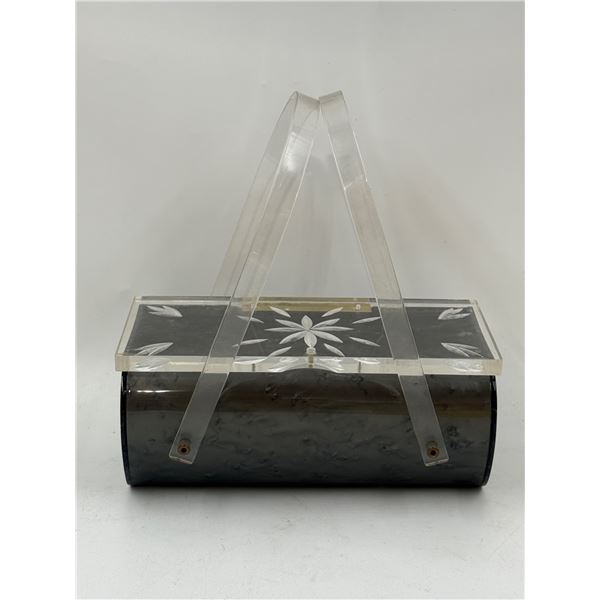 Acrylic & Metal Basket