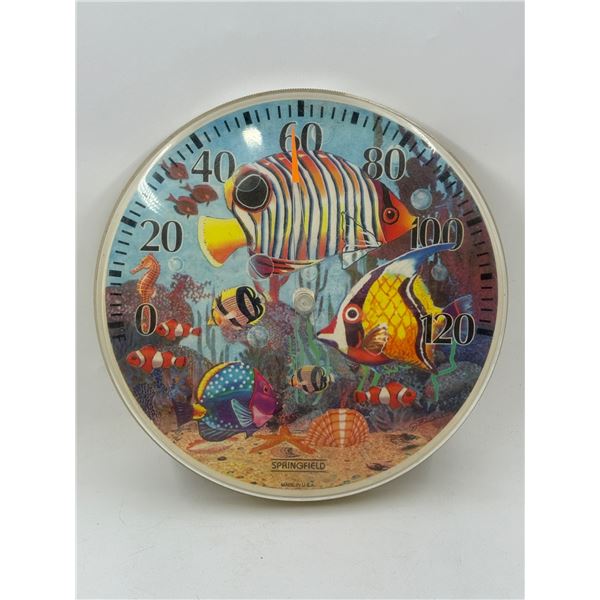 VTG Springfield Tropical Fish Wall Clock