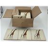 Image 1 : VTG Giraffe Ceramic Tile Coaster Set