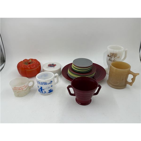 VTG Mixed Kitchenware & Mugs Lot