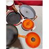 Image 4 : VTG Cast Iron & Enamel Cookware Lot
