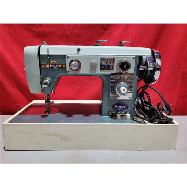 White Automatic Sewing Machine
