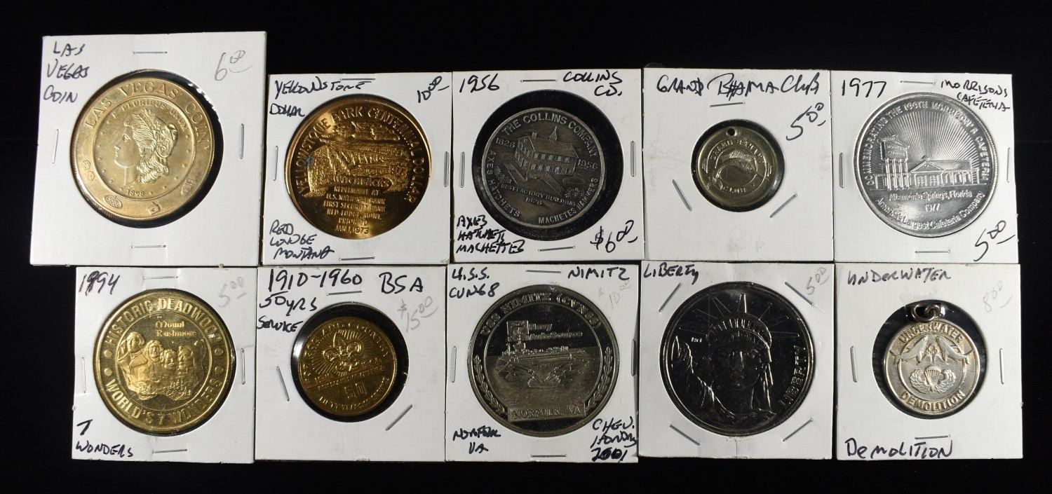 MEDALS & TOKEN COLLECTORS LOT