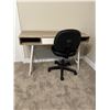 Image 1 : Desk and Office Chair
