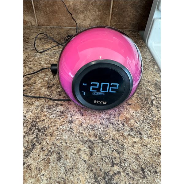 iHome alarm clock
