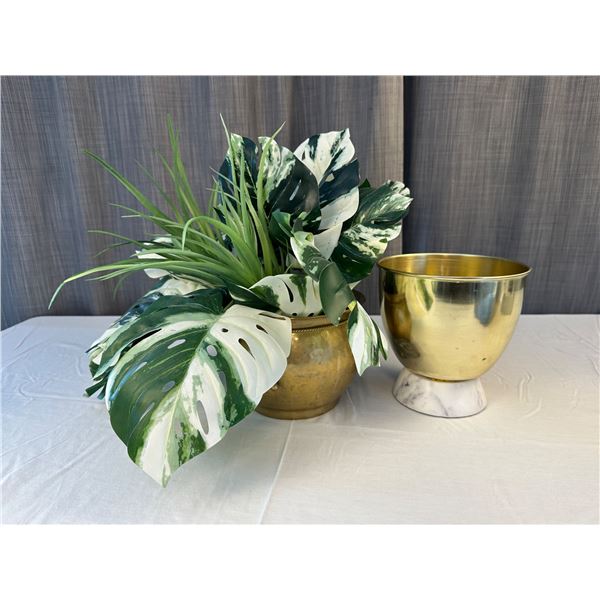 Artificial Plant with Planters