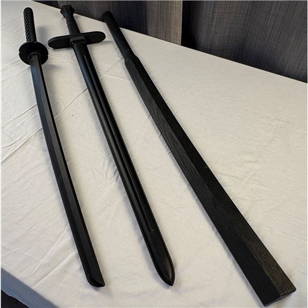 3 Practice Swords