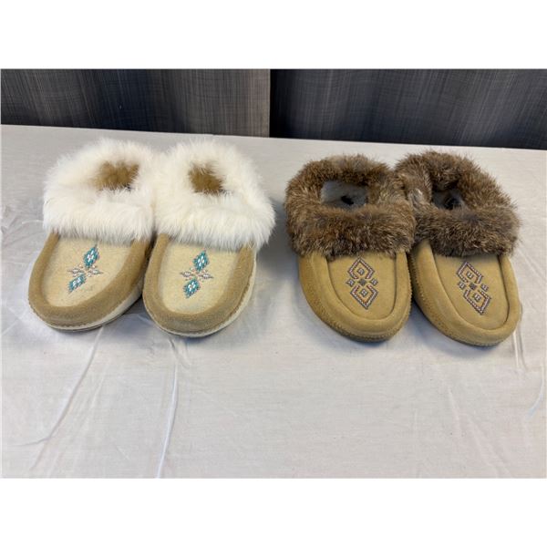 2 pairs of women's Manitobah Mukluks