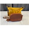 Image 1 : 1 yellow Coach purse 1 Louenhide bag