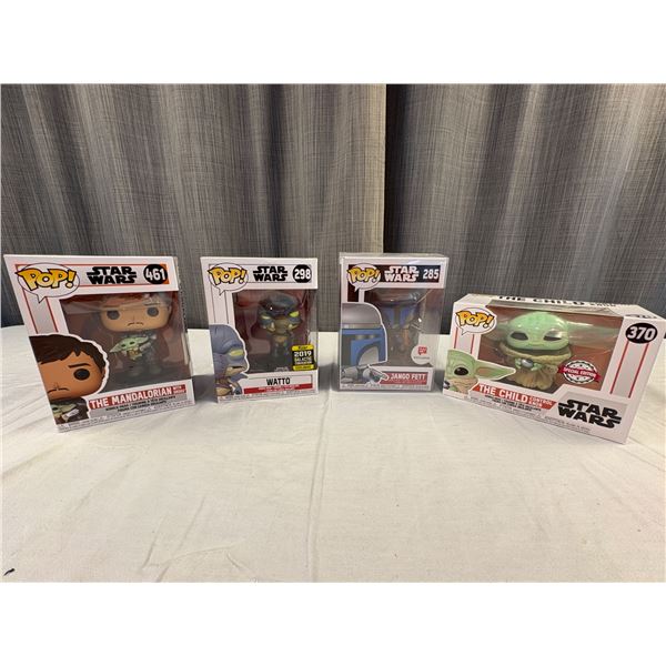 Star Wars pop figurines