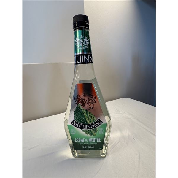 Mcguinness Creme de Menthe 15% 750ML