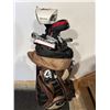 Image 1 : Golf Caddy and Clubs