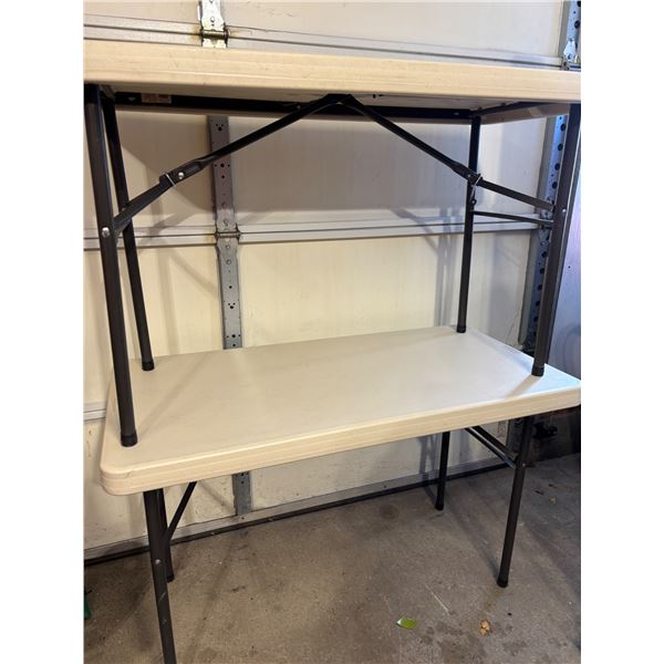 Two Lifetime Folding Tables