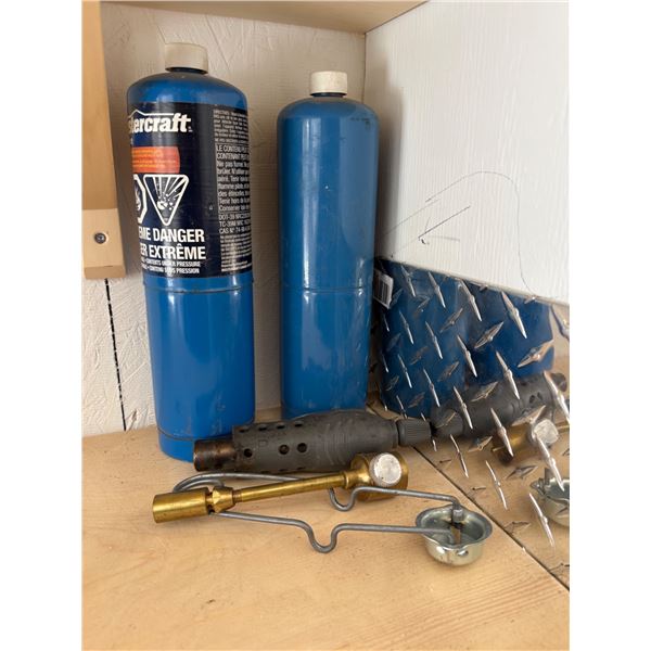 Torch and Propane Bottles