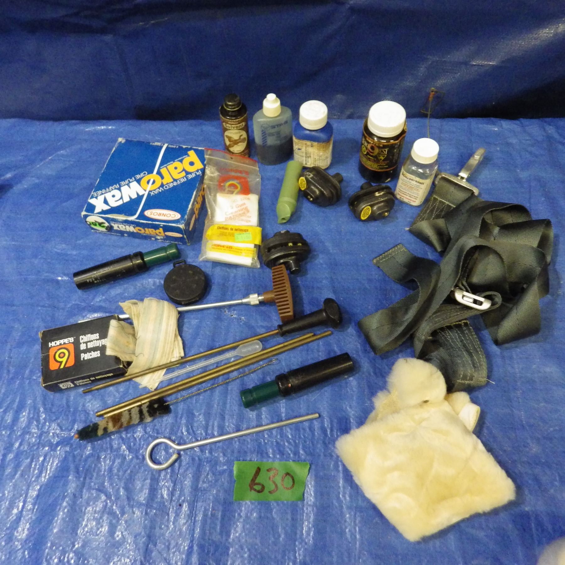 Assorted gun paraphernalia