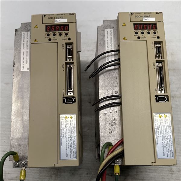 (2) Yaskawa #SGDH-30AE Servopack Drives