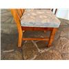 Image 20 : Wooden Desk w/ 2 Drawers & Wooden Chair w/ Upholstered Seat
