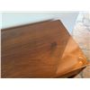 Image 5 : Wooden Desk w/ 2 Drawers & Wooden Chair w/ Upholstered Seat