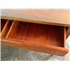 Image 9 : Wooden Desk w/ 2 Drawers & Wooden Chair w/ Upholstered Seat