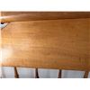 Image 5 : Wooden 4-Poster Colonial Bed w/ Carved Posts & Mattress 78" x 87"
