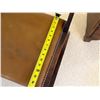 Image 24 : Wooden Secretary Desk w/ Drawers 21" x 17" x 37"H & Chair w/ Leather Seat