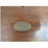 Image 5 : Wooden Secretary Desk w/ Drawers 21" x 17" x 37"H & Chair w/ Leather Seat