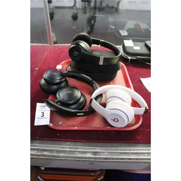 3-Beats Headphone - 3 X $