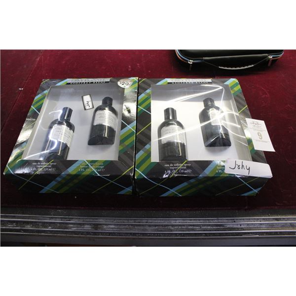 2-Jeoffrey Beene Cologne Gift Set - 2 X $