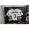 Image 1 : Evan Longoria TB Rays Autographed Framed Jersey w/Autographed Photo in