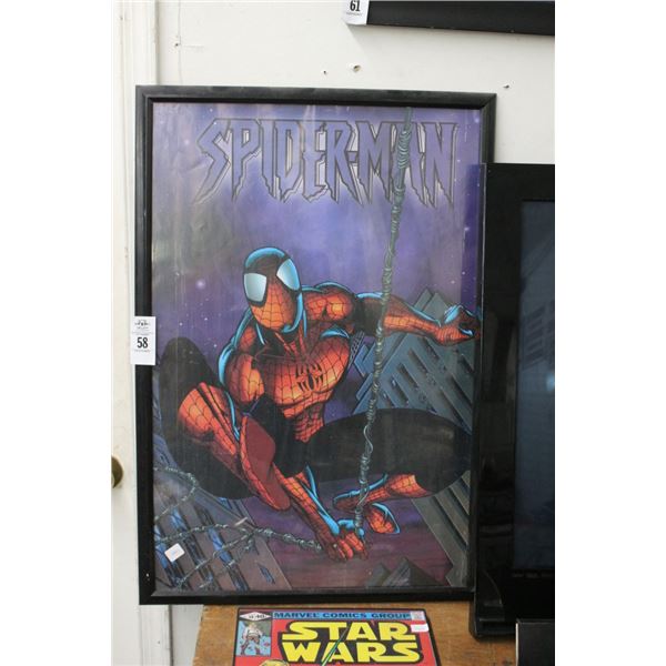 Spiderman Framed Promotional Poster