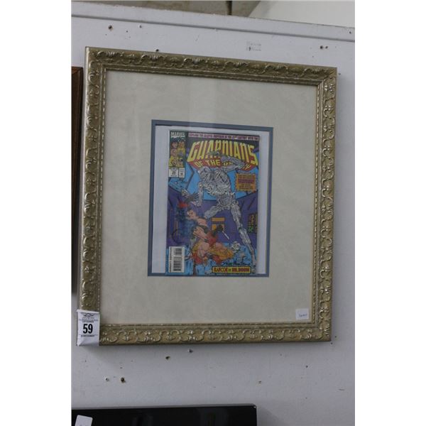 Guardian of Galaxy  # 39 Comic Limited Edition Framed w/COA