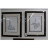 Image 1 : San Francisco/NYC Framed City Scape Sketches - 2