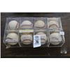 Image 1 : 8-Autographed Baseballs - 8 X $